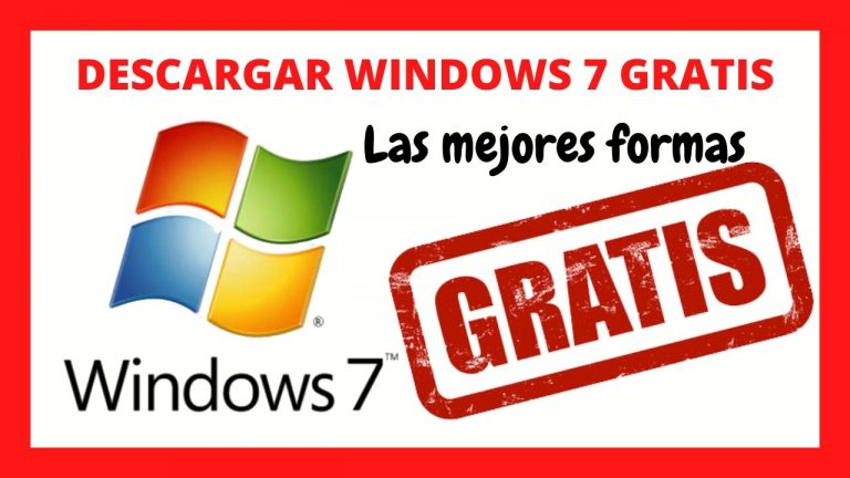 Descargar windows 7 Gratis Completo 2020 2021  [Legal y en Español]